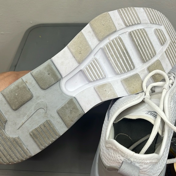 Gray and White Nike Air Sneakers - Picture 5 of 8